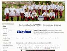 Tablet Screenshot of istvanci.cz